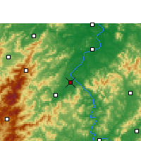 Nearby Forecast Locations - Wan'an - Map