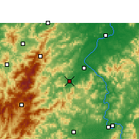 Nearby Forecast Locations - Suichuan - Map