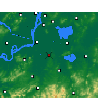 Nearby Forecast Locations - Wuhu - Map