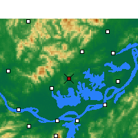 Nearby Forecast Locations - Susong - Map