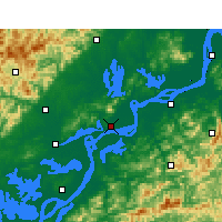 Nearby Forecast Locations - Anqing - Map