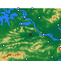 Nearby Forecast Locations - Yangxin - Map