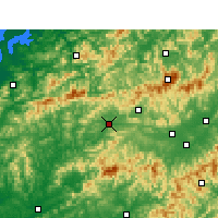 Nearby Forecast Locations - Qimen - Map