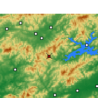 Nearby Forecast Locations - Kaihua - Map