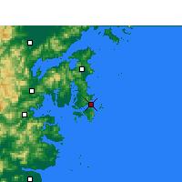 Nearby Forecast Locations - Shipu - Map