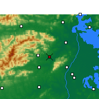 Nearby Forecast Locations - Anyi - Map