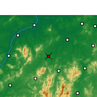 Nearby Forecast Locations - Chongren - Map