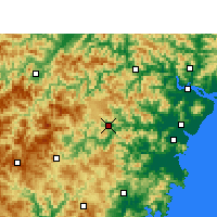 Nearby Forecast Locations - Wencheng - Map