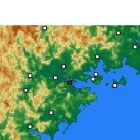 Nearby Forecast Locations - Longhai - Map