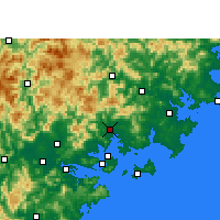 Nearby Forecast Locations - Tong'an - Map