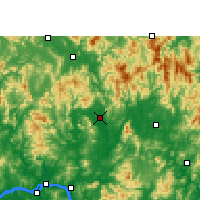 Nearby Forecast Locations - Xindu/GXA - Map