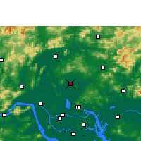 Nearby Forecast Locations - Huadu - Map