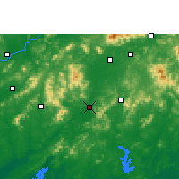 Nearby Forecast Locations - Bobai - Map