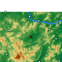 Nearby Forecast Locations - Luoding - Map