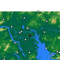 Nearby Forecast Locations - Panyu - Map