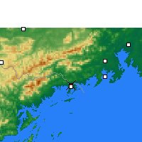 Nearby Forecast Locations - Dongxing - Map