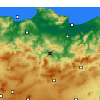Nearby Forecast Locations - Guelma - Map