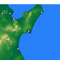 Nearby Forecast Locations - Zaghonan Mag. - Map