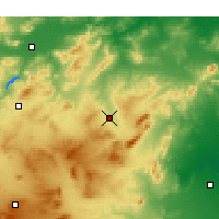 Nearby Forecast Locations - Siliana - Map
