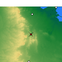 Nearby Forecast Locations - Tataouine - Map