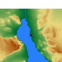 Nearby Forecast Locations - Ras Sedr - Map