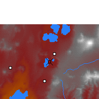 Nearby Forecast Locations - Hawassa - Map