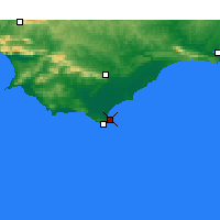 Nearby Forecast Locations - Struisbaai - Map