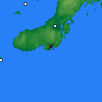 Nearby Forecast Locations - St. Lawrence - Map