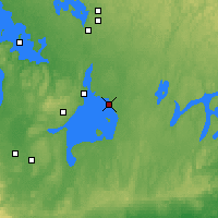 Nearby Forecast Locations - Lagoon City - Map