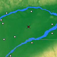 Nearby Forecast Locations - Beaver Mines - Map