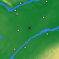 Nearby Forecast Locations - Cormack - Map