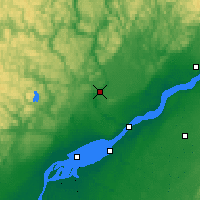 Nearby Forecast Locations - Shawinigan - Map