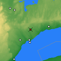 Nearby Forecast Locations - Buttonville - Map