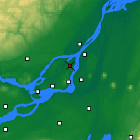 Nearby Forecast Locations - Big Trout Lake - Map