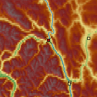Nearby Forecast Locations - Lillooet - Map