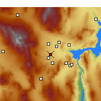 Nearby Forecast Locations - Las Vegas - Map