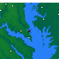 Nearby Forecast Locations - Lexington Park - Map