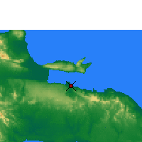 Nearby Forecast Locations - Samaná - Map
