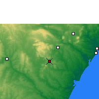 Nearby Forecast Locations - Itabaianinha - Map
