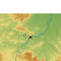 Nearby Forecast Locations - Aragarças - Map