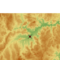 Nearby Forecast Locations - Araçuaí - Map
