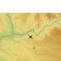 Nearby Forecast Locations - Capinópolis - Map