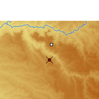 Nearby Forecast Locations - Uberlândia - Map