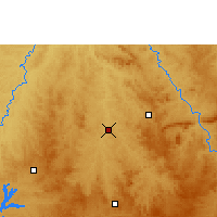 Nearby Forecast Locations - Divinópolis - Map