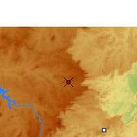 Nearby Forecast Locations - Barbacena - Map