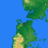 Nearby Forecast Locations - Ancud - Map