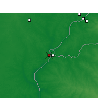 Nearby Forecast Locations - Monte Caseros - Map