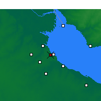 Nearby Forecast Locations - Olivos - Map