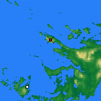 Nearby Forecast Locations - Mount Byron - Map