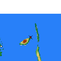 Nearby Forecast Locations - Saratamata - Map